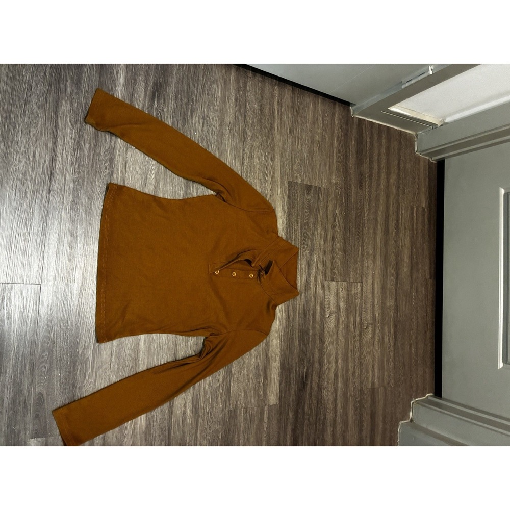 SHEIN Brown Long Sleeve